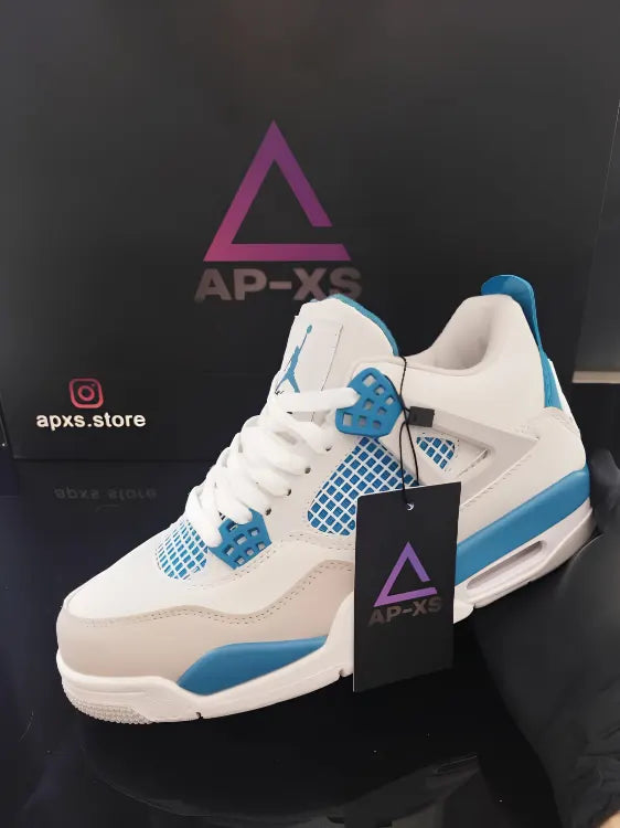 NIKE AIR JORDAN 4 RETRO - MILITARY BLUE